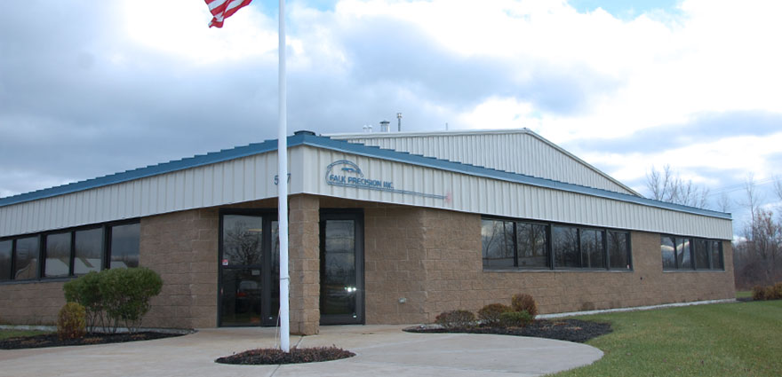 machine shop falk precision inc building exterior