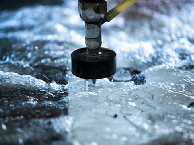 Waterjet cutting falk precision inc water cutting machine cutting through sheet metal