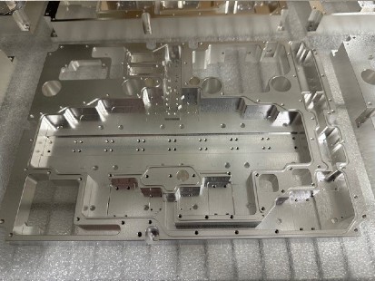 metal finishing services machine shop complex part with precise angles by falk precision inc