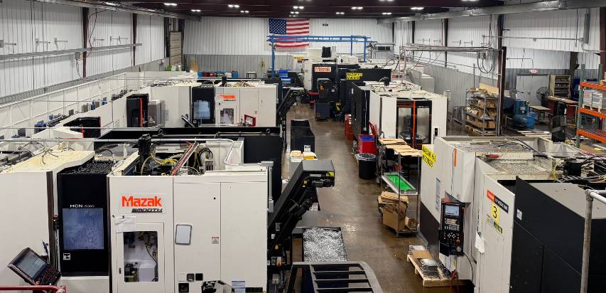 machine shop falk precision inc factory floor