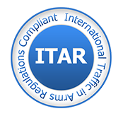 machine shop falk precision international traffic in arms regulations compliant badge